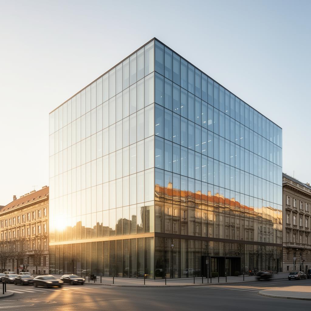 Edificio aziendale moderno a Budapest